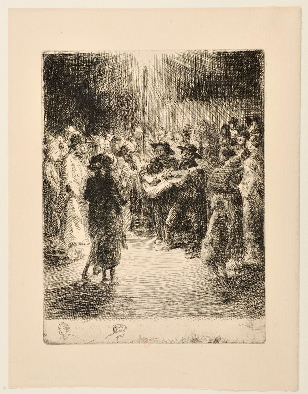 [Piosenka na wieczór] autorstwa Théophile Alexandre Steinlen