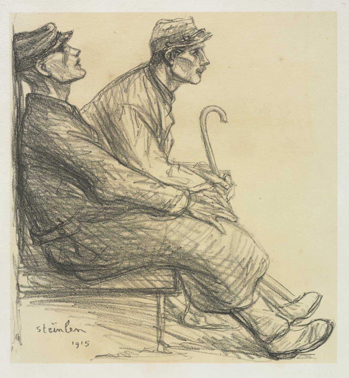 Rekonwalescenci autorstwa Théophile Alexandre Steinlen