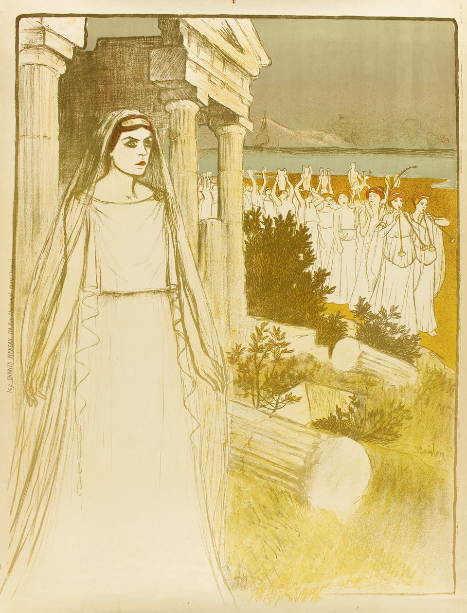 Hellé. Opera w 4 aktach autorstwa Théophile Alexandre Steinlen