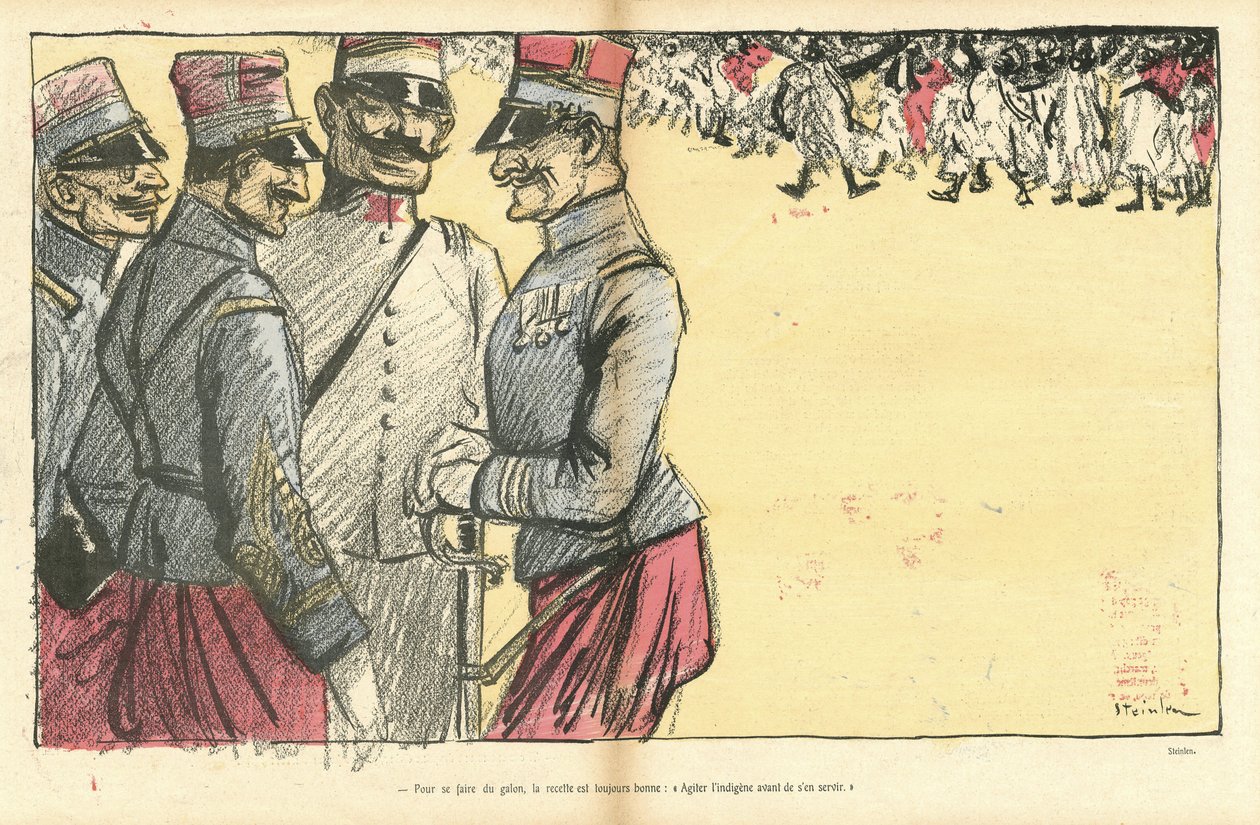 Ilustracja Steinlena (1859-1923) w Dzikiej kaczce autorstwa Théophile Alexandre Steinlen