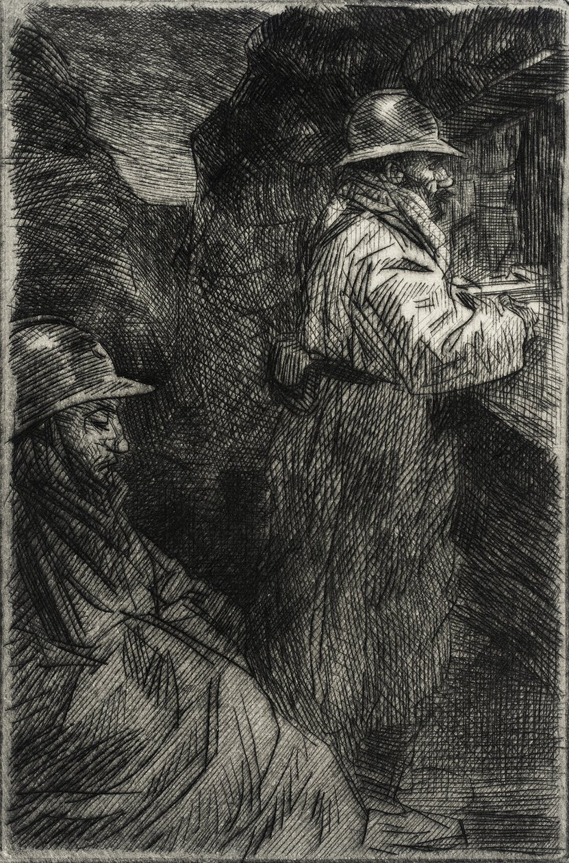 W koszarach autorstwa Théophile Alexandre Steinlen