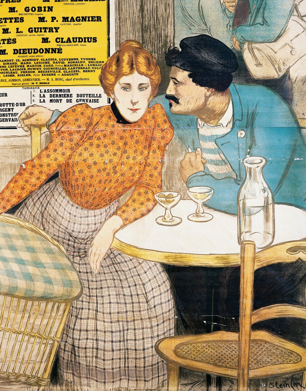 ogłuszacz autorstwa Théophile Alexandre Steinlen