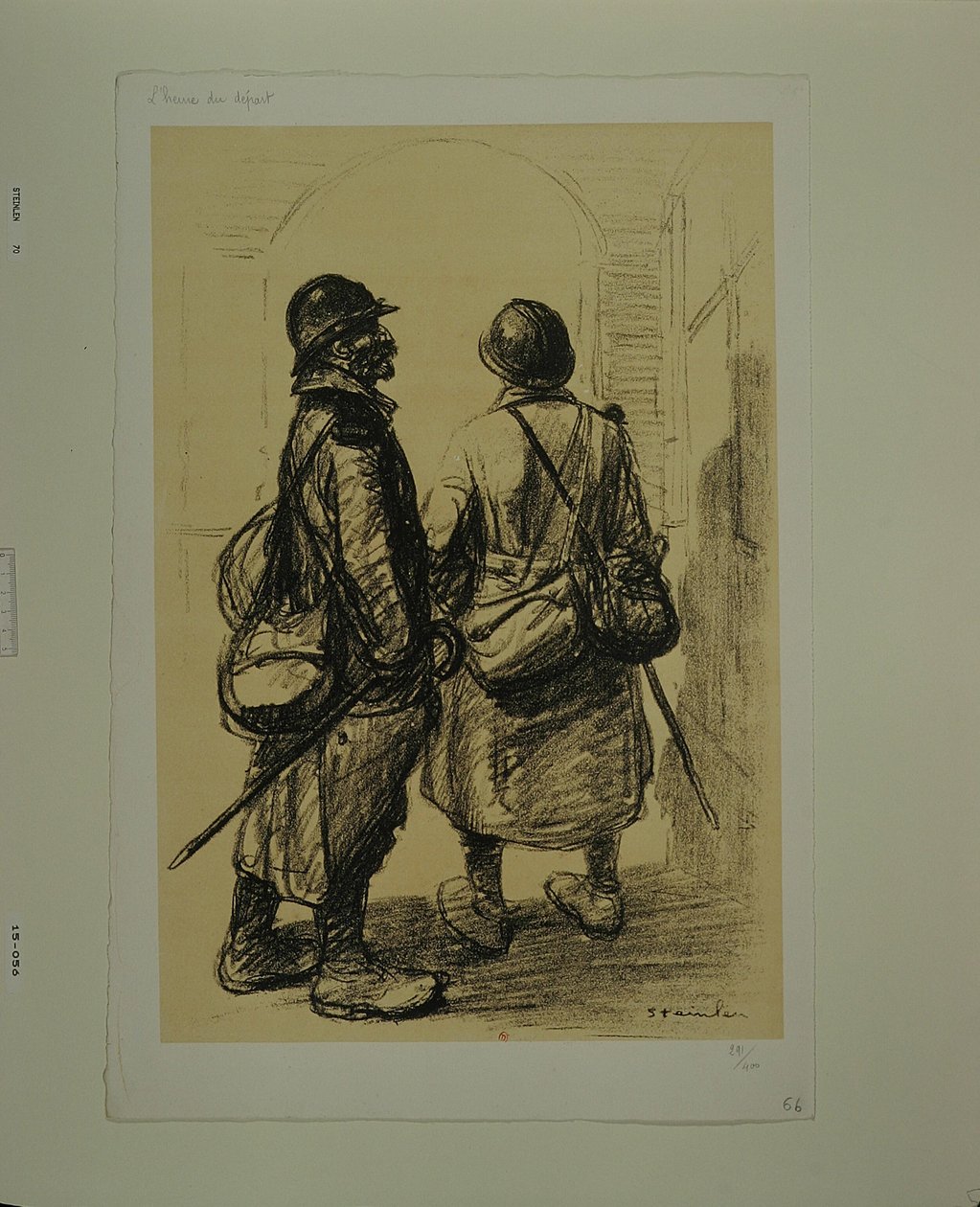 Godzina wyjazdu autorstwa Théophile Alexandre Steinlen