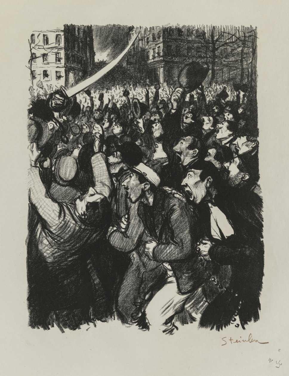 Owce z Boisdeffre autorstwa Théophile Alexandre Steinlen