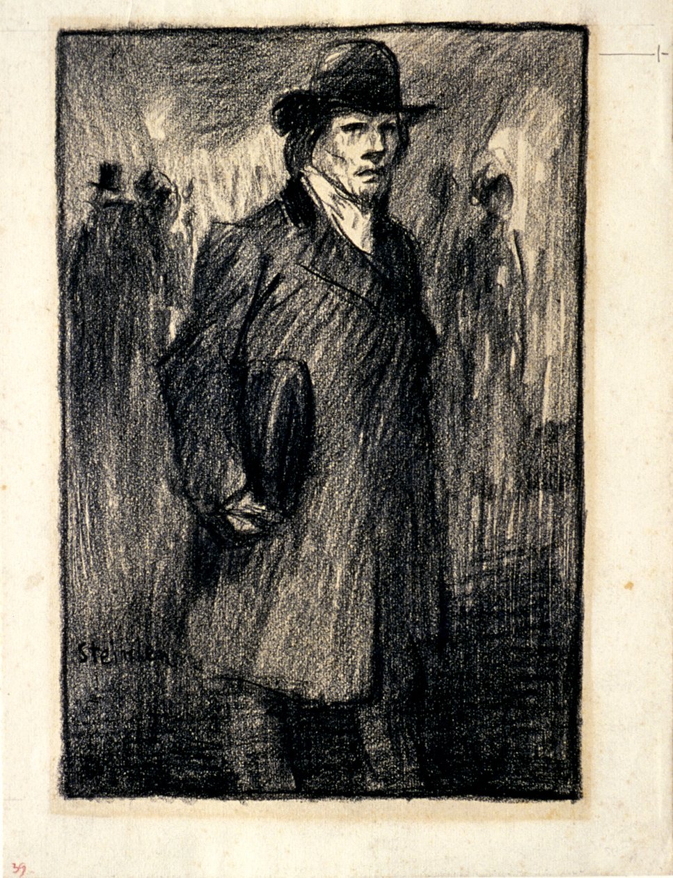 Na bulwarze autorstwa Théophile Alexandre Steinlen