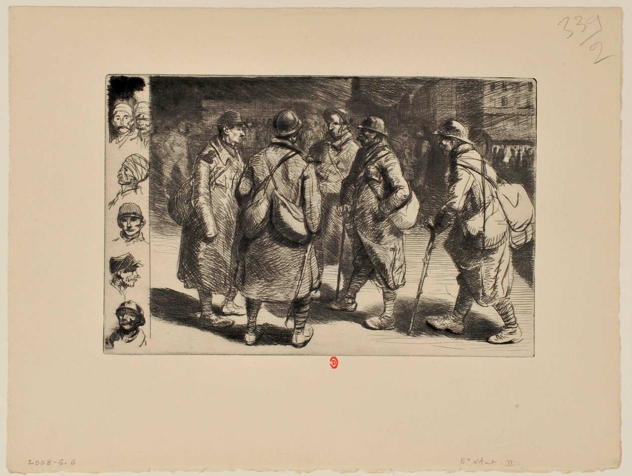 [Posiadacze zezwoleń, nr 1] autorstwa Théophile Alexandre Steinlen