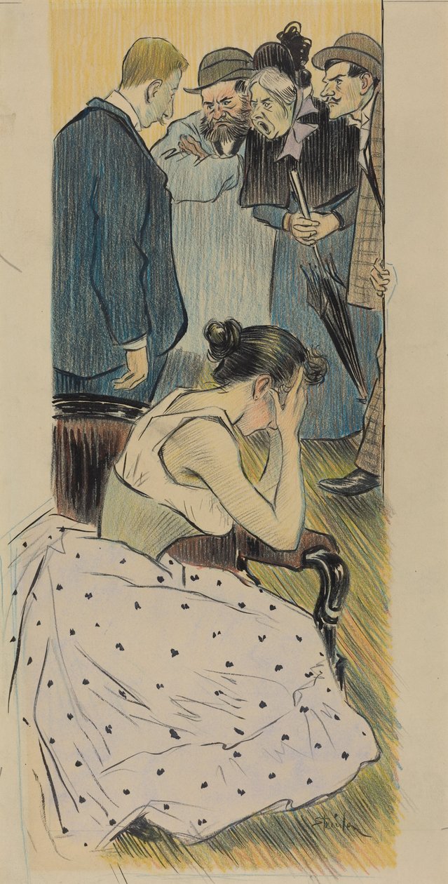 Jego rodzina (piosenka) autorstwa Théophile Alexandre Steinlen