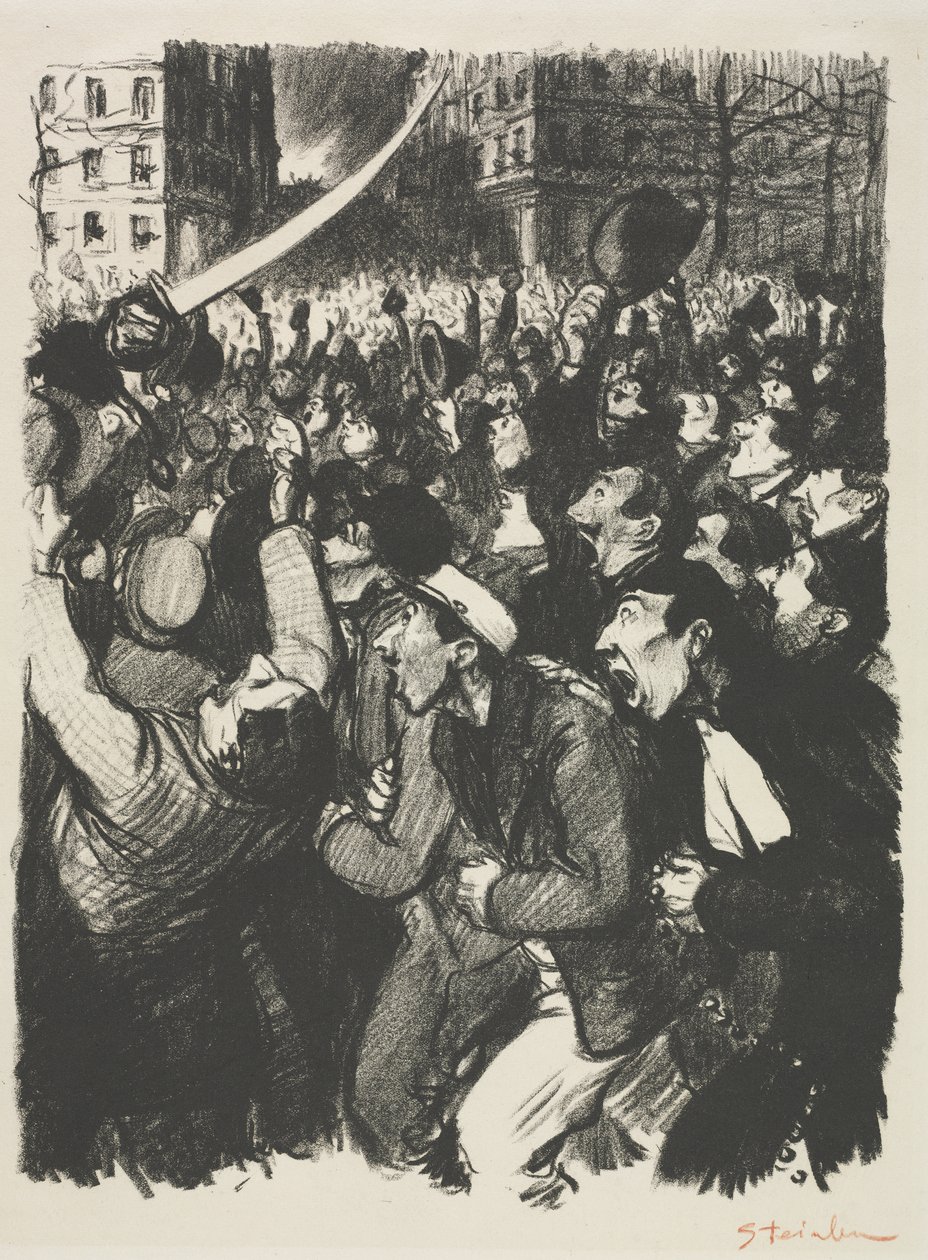 Owce autorstwa Théophile Alexandre Steinlen
