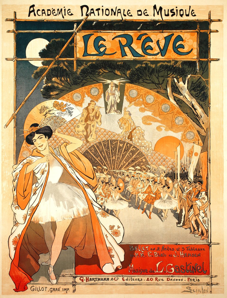 Sen autorstwa Théophile Alexandre Steinlen
