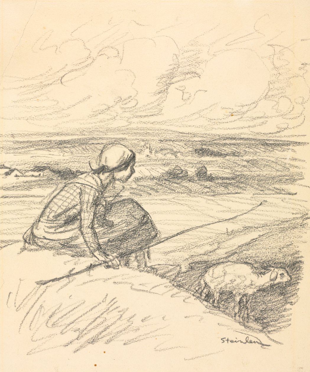 Pasterka autorstwa Théophile Alexandre Steinlen