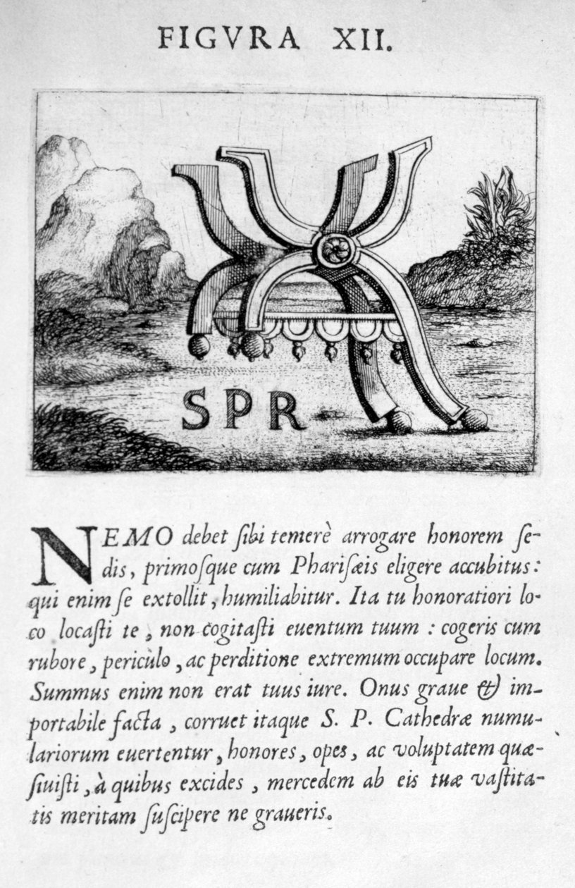 Figura proroctwa XII z Prognostyki doktora Eximii Paracelsusa, 1536 autorstwa Theophrastus Bombastus von Hohenheim Paracelsus