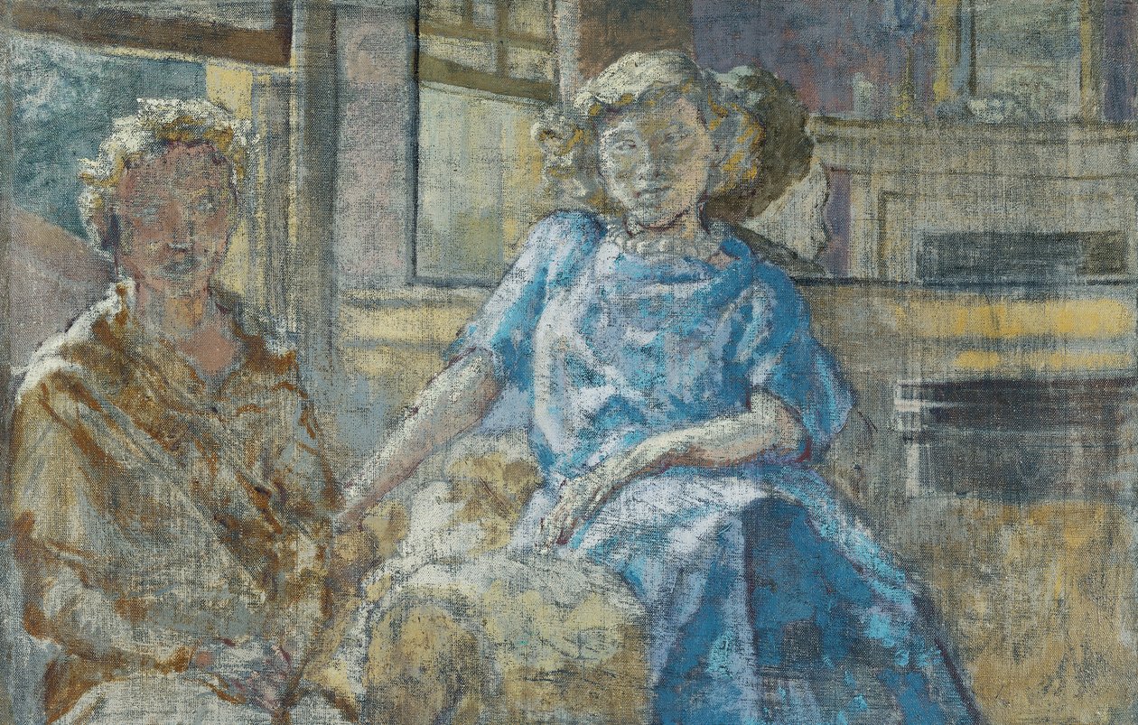 Niebieska Sukienka autorstwa Therese Lessore