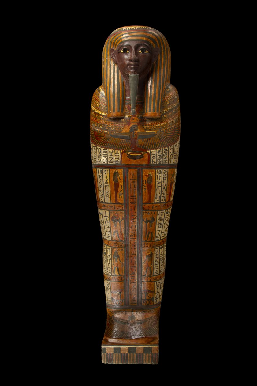 Djeddjehutefankh drewno mumii autorstwa Third Intermediate Period Egyptian