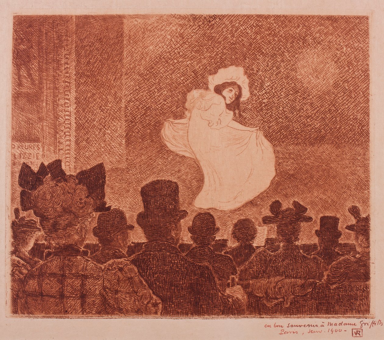 Koncert w kawiarni, 1896 autorstwa Théo van Rysselberghe