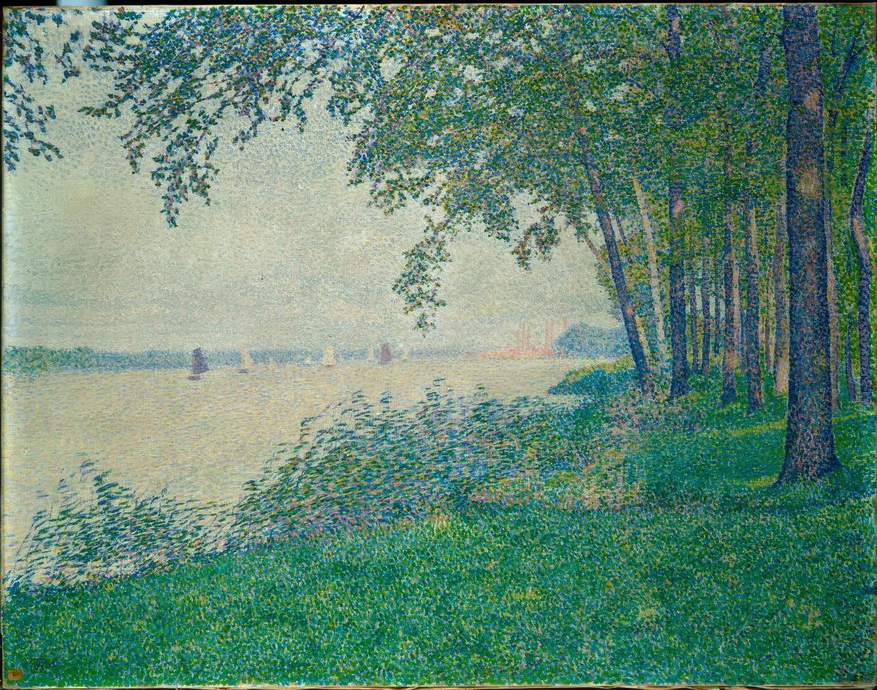Żaglówki autorstwa Théo van Rysselberghe