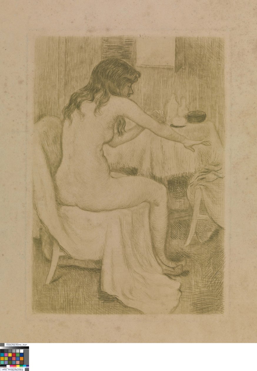 Tworzenie własnej toalety autorstwa Théo van Rysselberghe