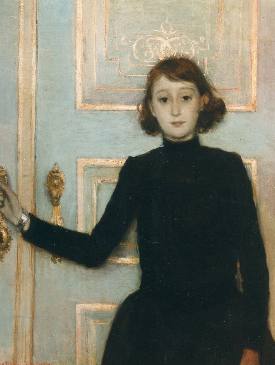 Portret Małgorzaty van Mons, 1886. autorstwa Théo van Rysselberghe