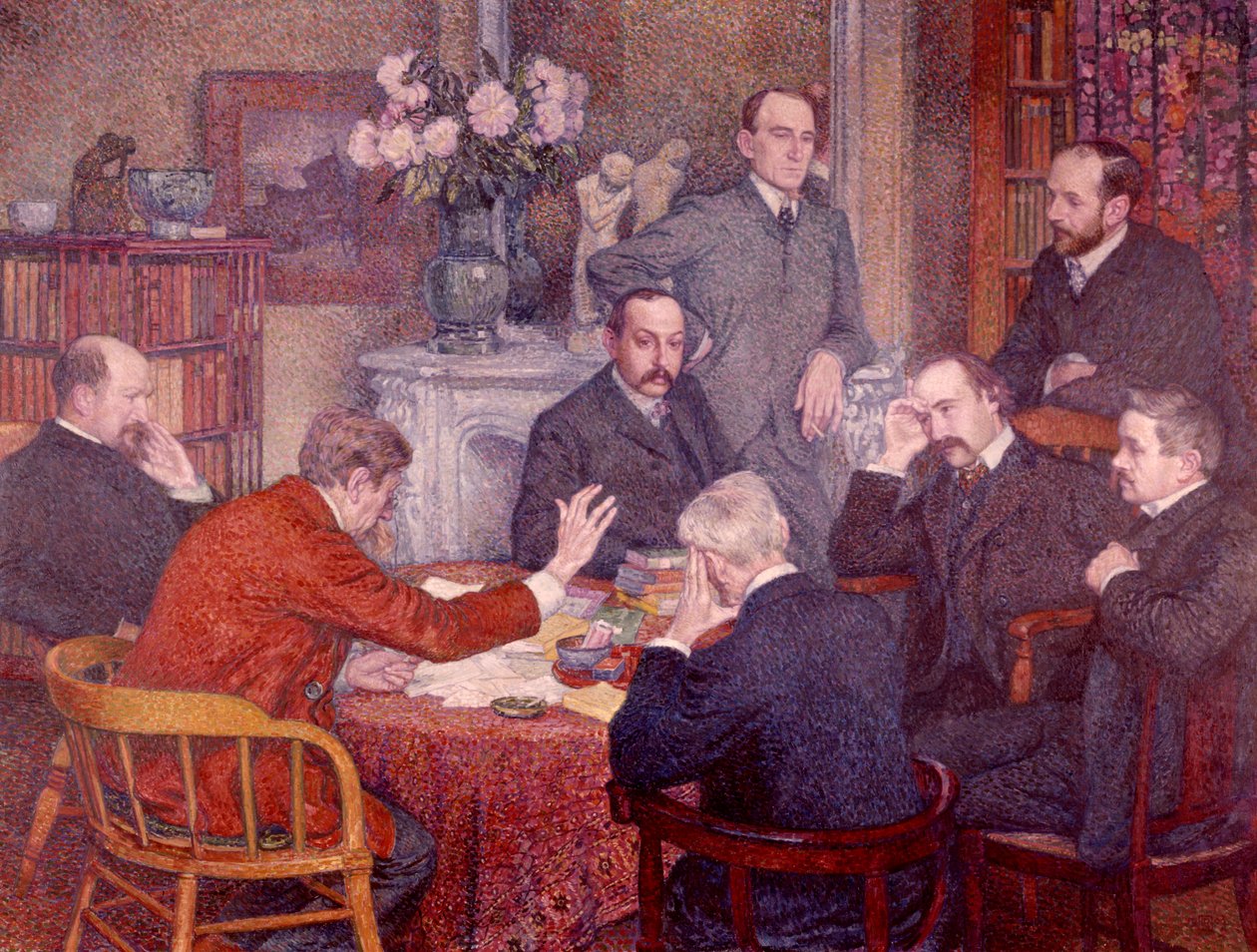 Wykład, 1903. autorstwa Théo van Rysselberghe