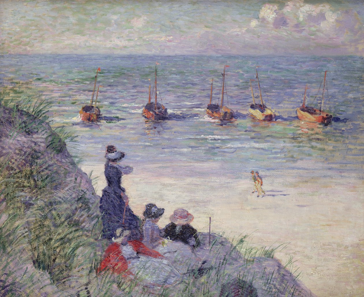 Nieznany obraz autorstwa Théo van Rysselberghe