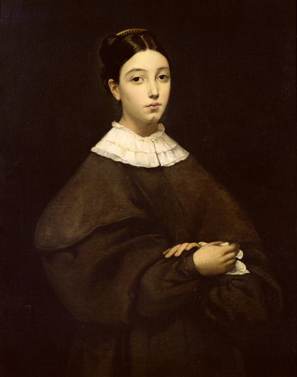 Aline Chasseriau (1822-71) 1835 پولی autorstwa Théodore Chassériau