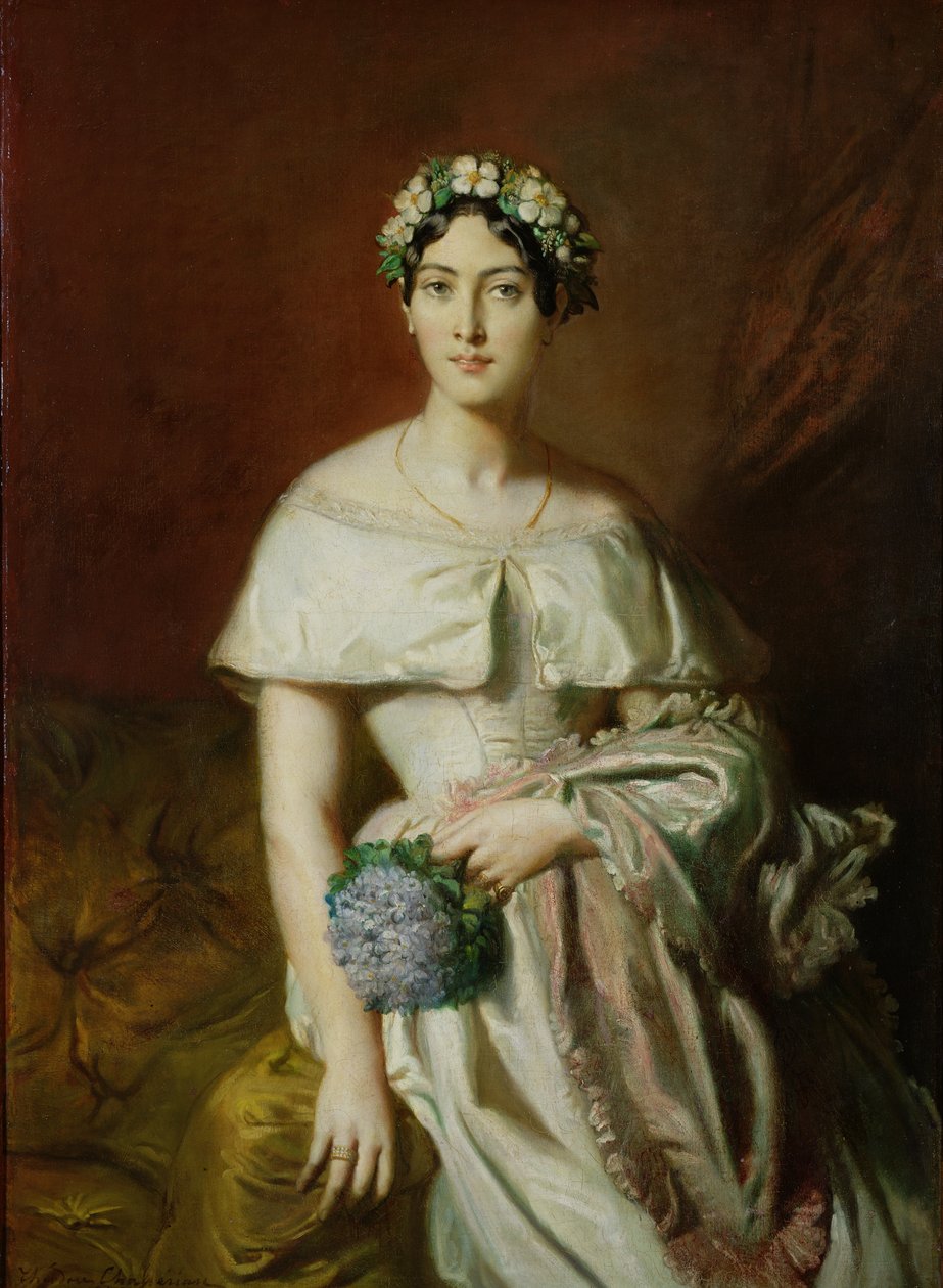 Mademoiselle Marie-Therese de Cabarrus, 1848 autorstwa Théodore Chassériau