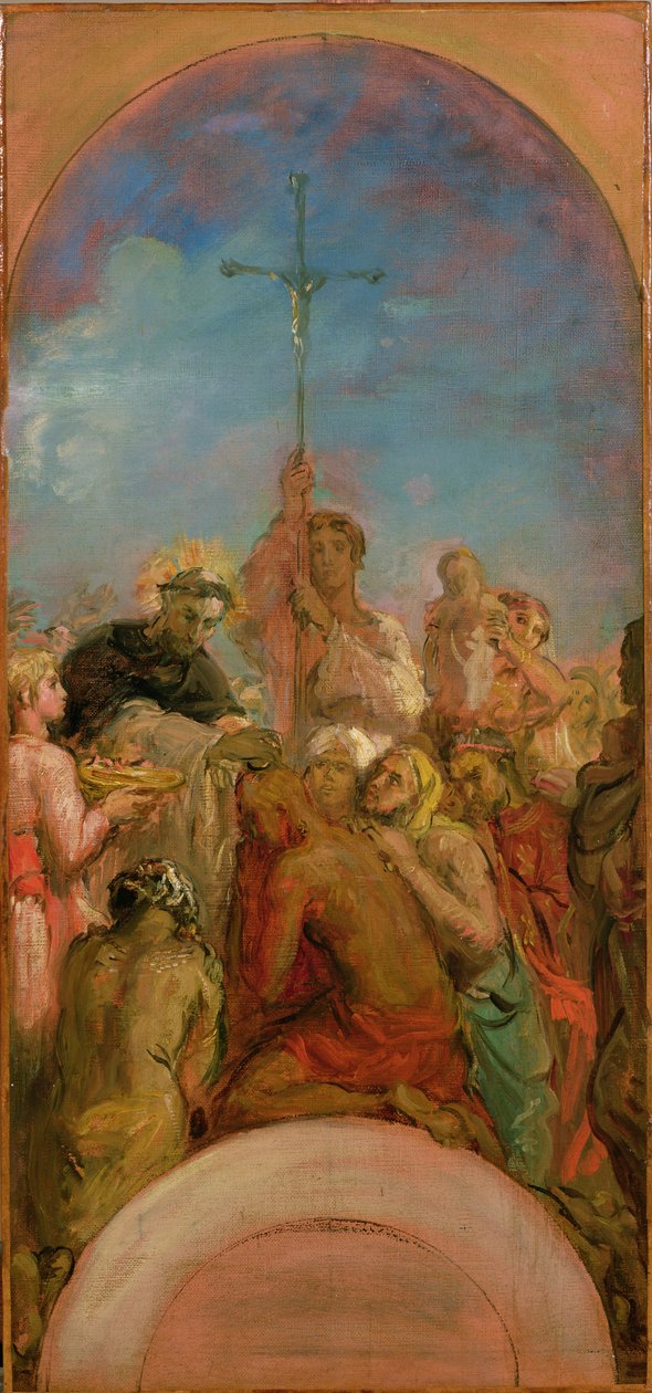Święty Franciszek Ksawery (1506-52) autorstwa Théodore Chassériau