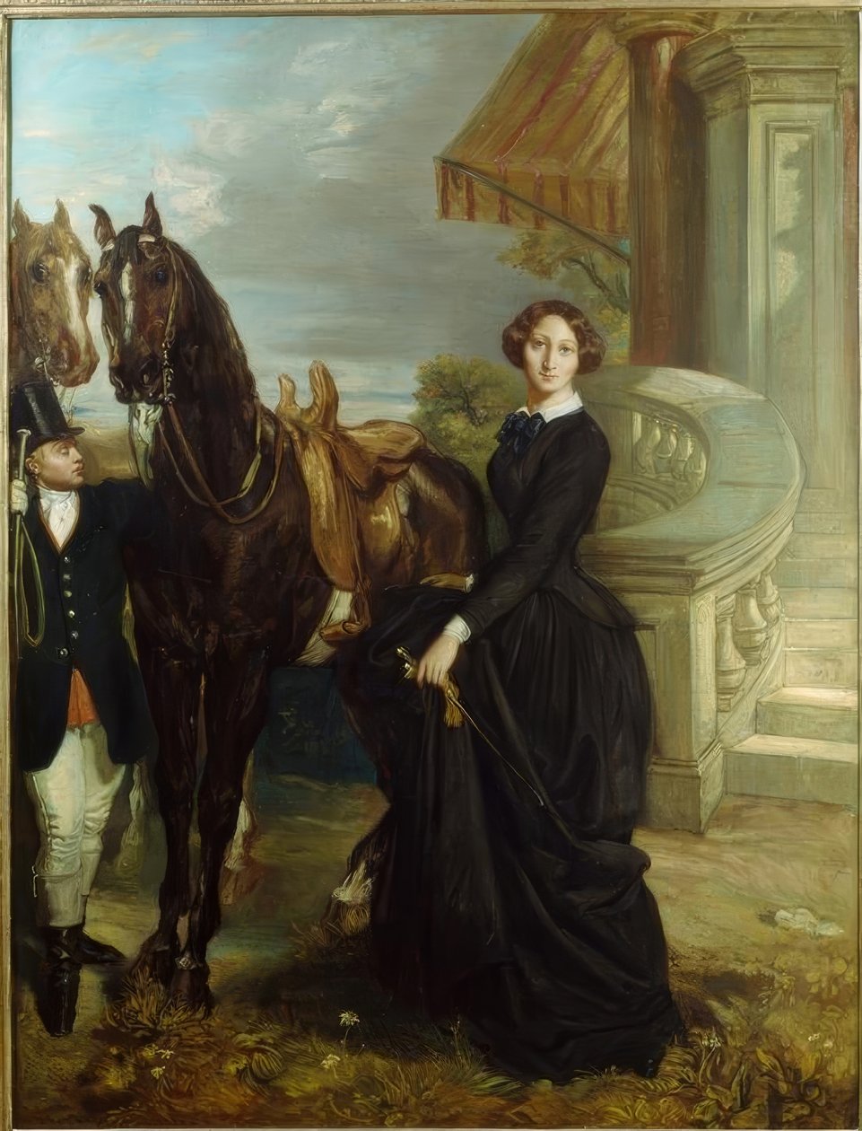Portret hrabiny Ranchicourt autorstwa Théodore Chassériau