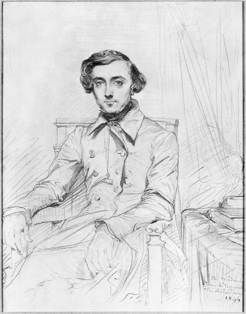Portret Charlesa Alexisa Henri Clerela de Tocqueville