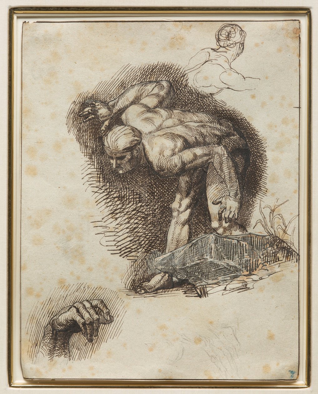 Géricault - Wspinacze, między 1791 a 1824 rokiem autorstwa Theodore Gericault