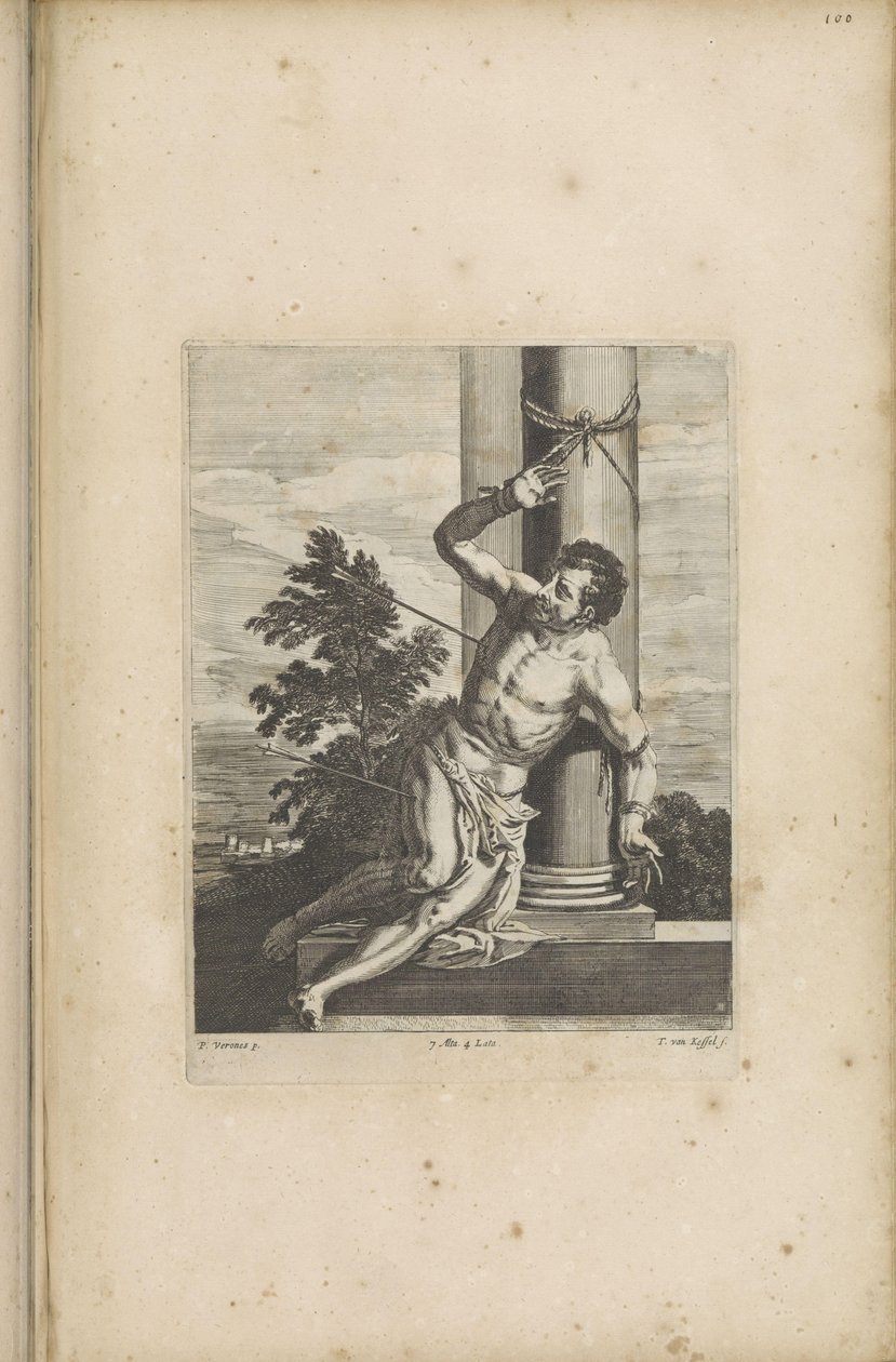 Męczeństwo św. Sebastiana autorstwa Théodorus van Kessel