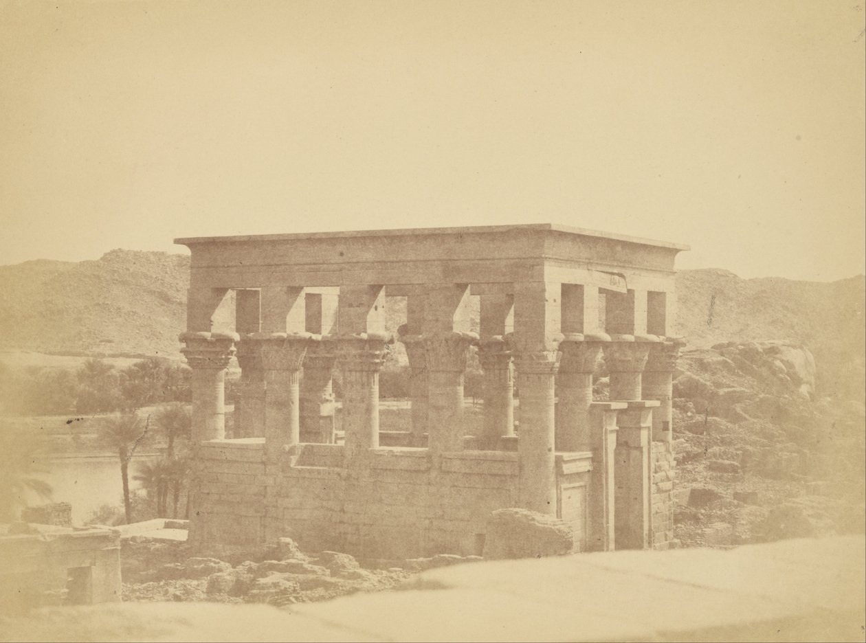 (Kiosk Trajana, Philae) autorstwa Théodule Devéria