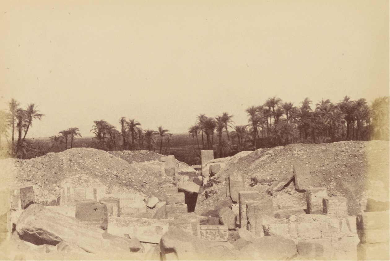 Abydos, Mała Świątynia autorstwa Théodule Devéria