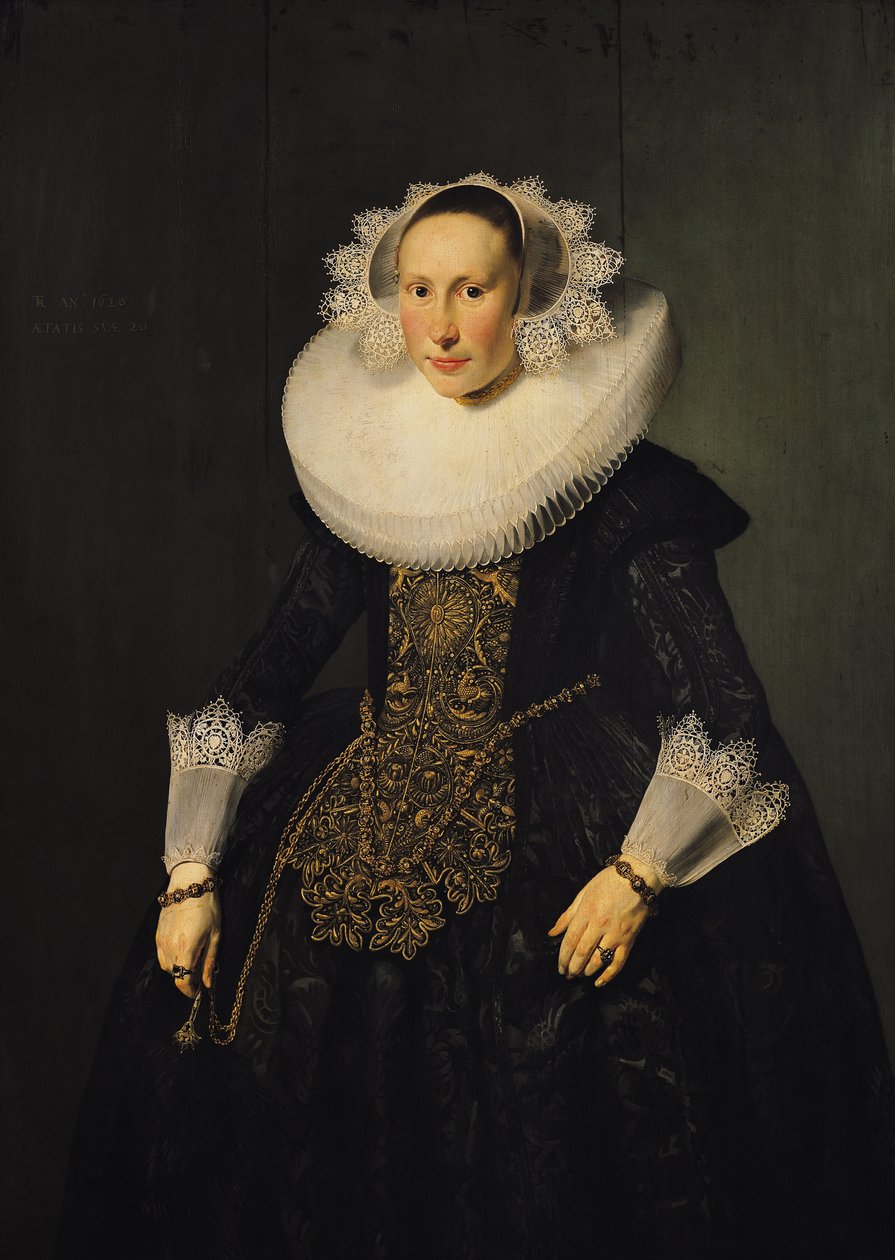 Elisabeth van der Aa, 1628 autorstwa Thomas de Keyser
