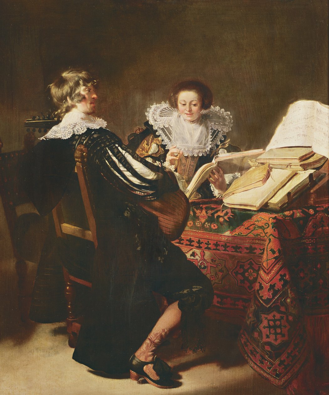 Lekcja muzyki autorstwa Thomas de Keyser