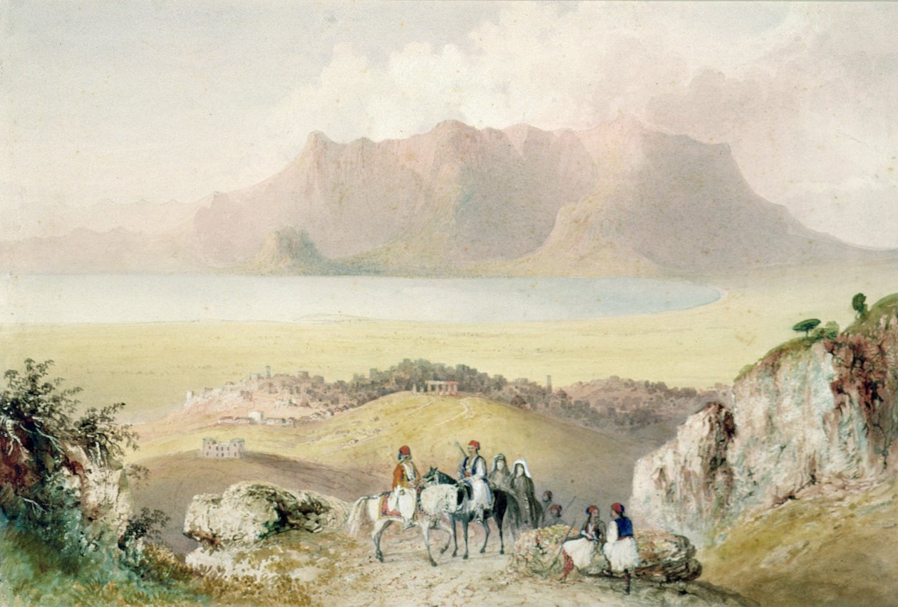 Widok w Grecji autorstwa Thomas Allom