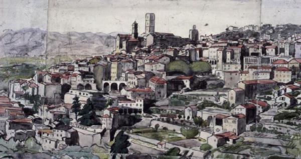 Grasse autorstwa Thomas Austen Brown