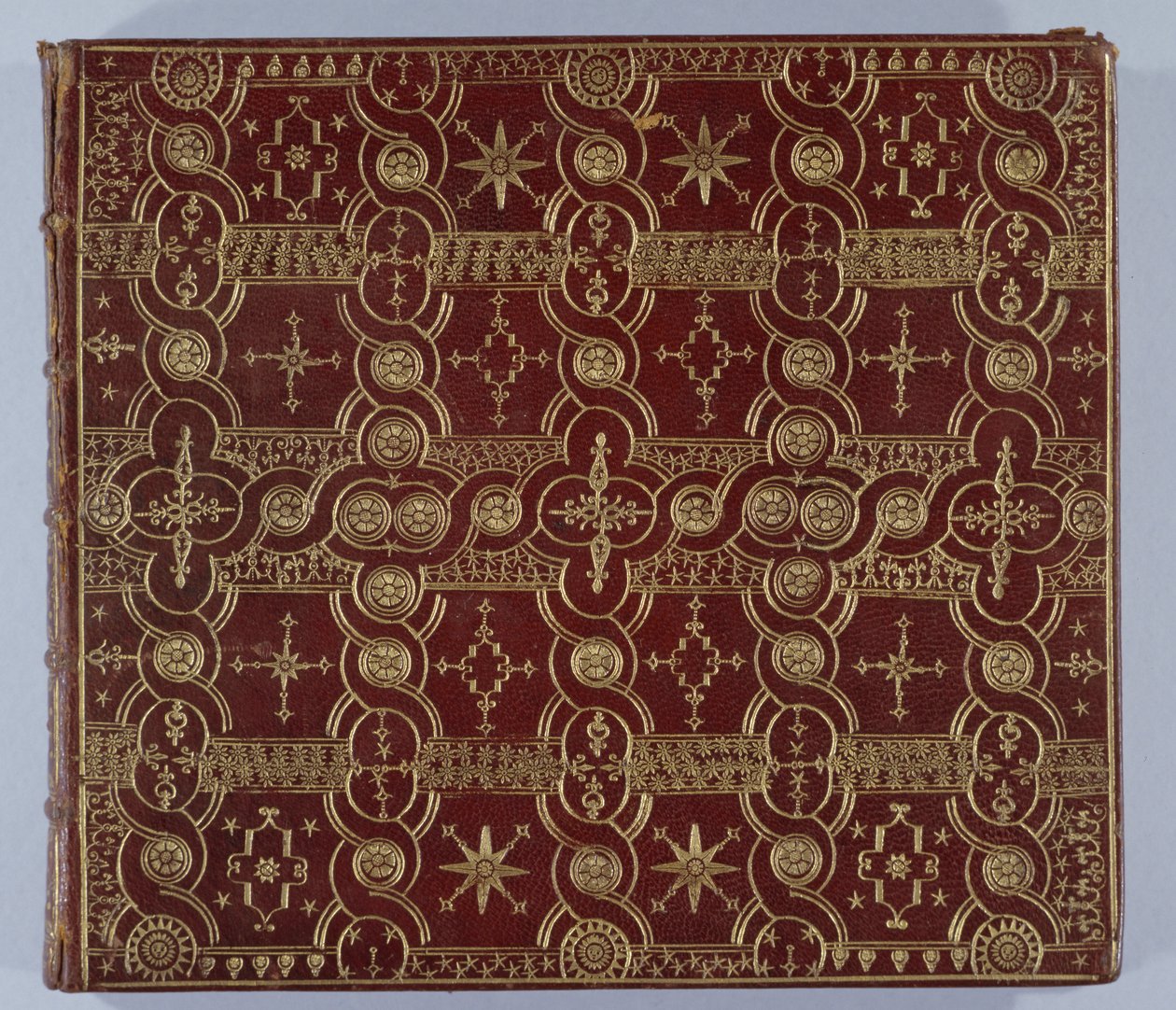 Przednia okładka Kompletny zestaw map Anglii i Walii w ogóle..., 1724 (skóra) autorstwa Thomas Badeslade