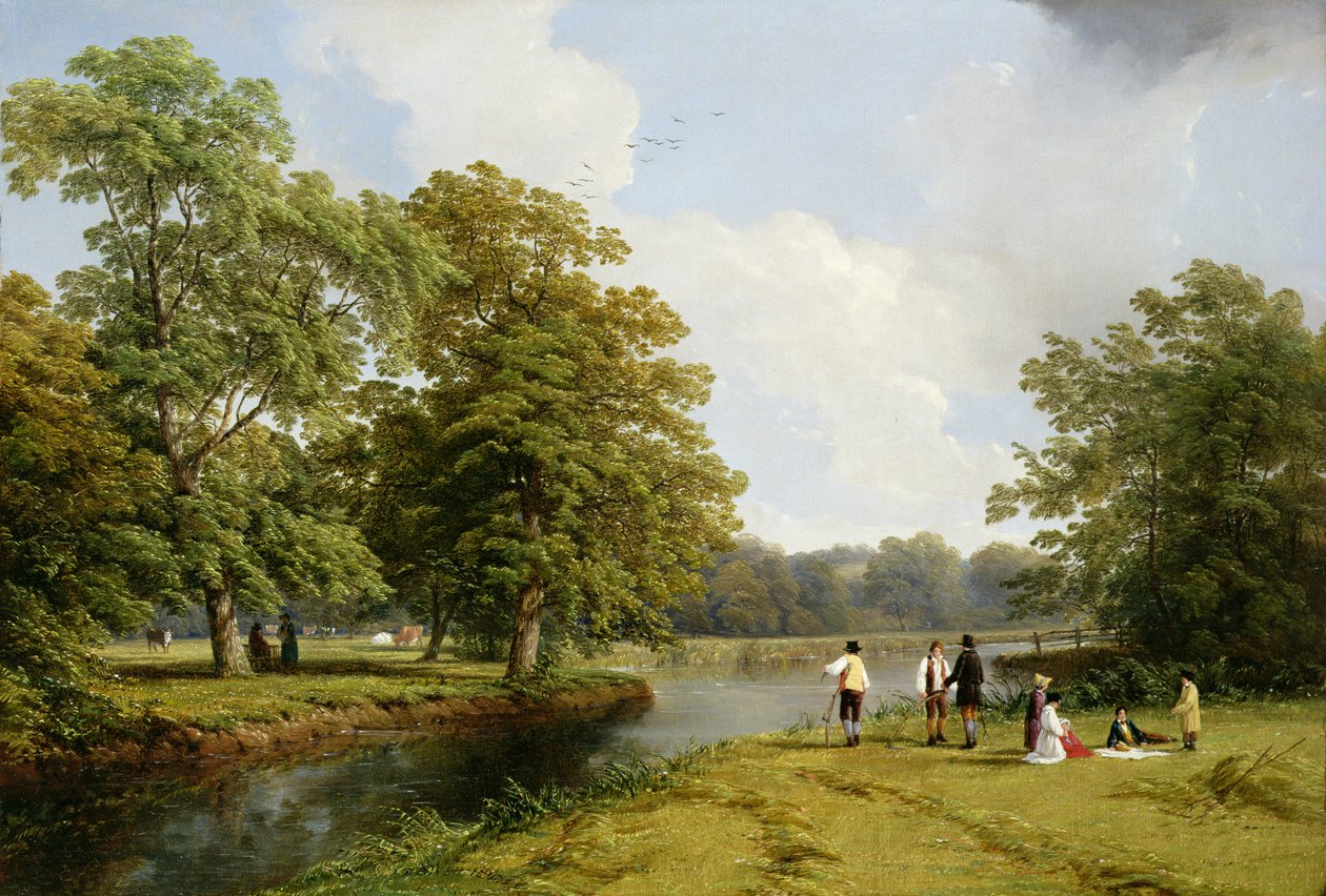 Piknik w Stoneleigh Park autorstwa Thomas Baker