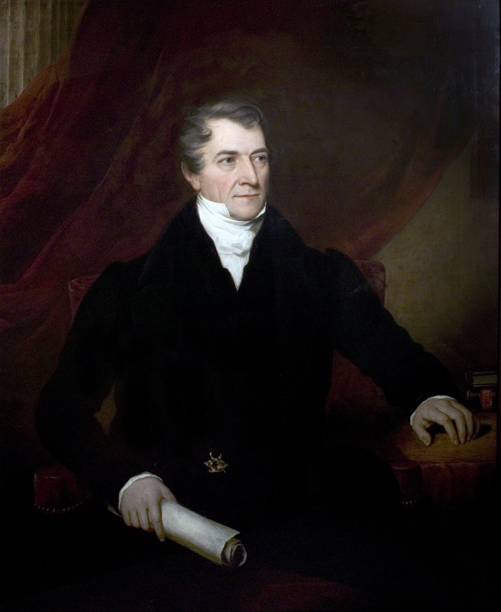 Lord Denman, c.1831-33 autorstwa Thomas Barber