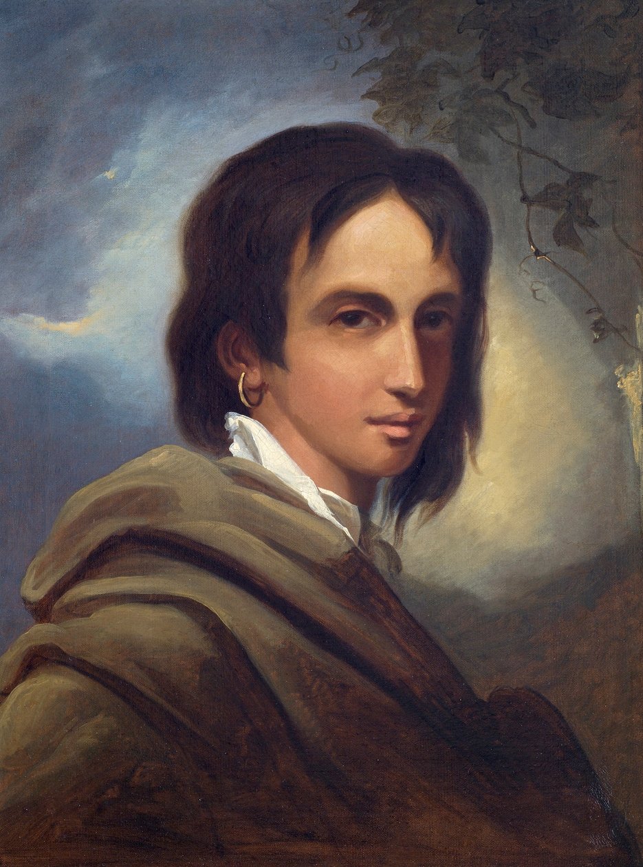 Fantazyjna głowa, zwana Księżniczką Caraboo z Javasu, ok. 1817 r. autorstwa Thomas Barker of Bath