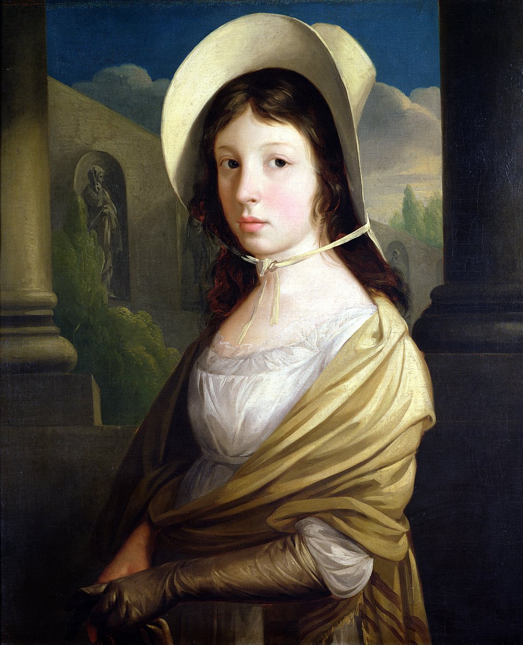 Priscilla Jones, ok.1802 autorstwa Thomas Barker of Bath