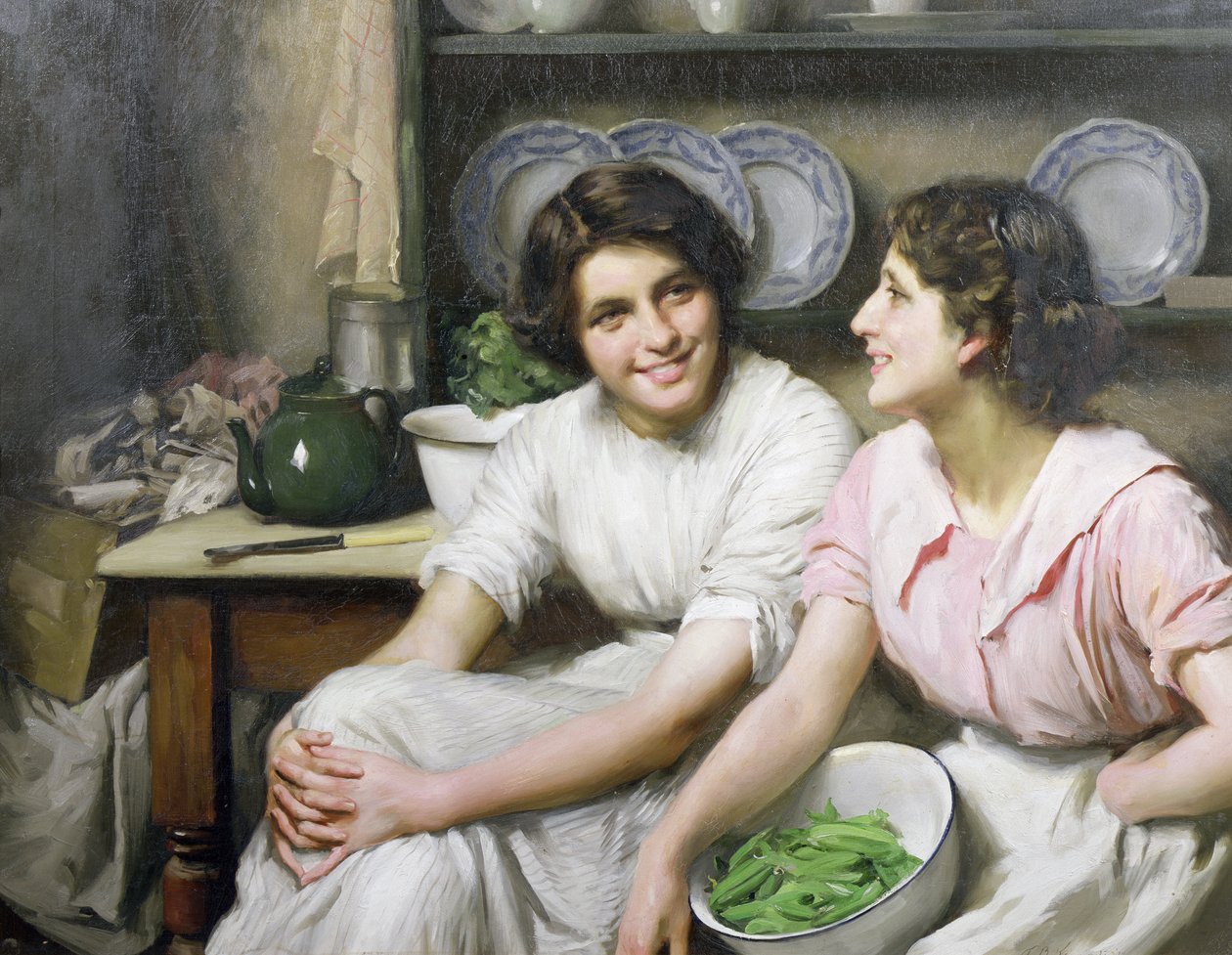 Gadały, 1912 autorstwa Thomas Benjamin Kennington
