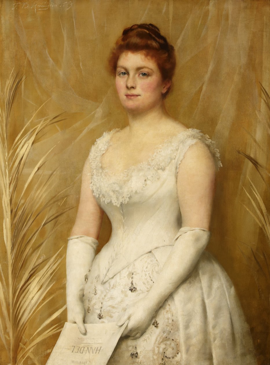 Marian Mckenzie, ok. 1890 autorstwa Thomas Benjamin Kennington