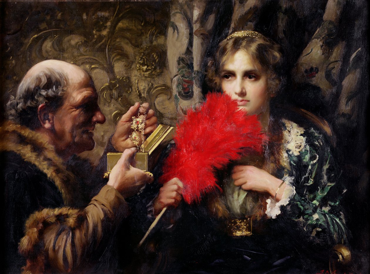 Pokusa, 1914 autorstwa Thomas Benjamin Kennington