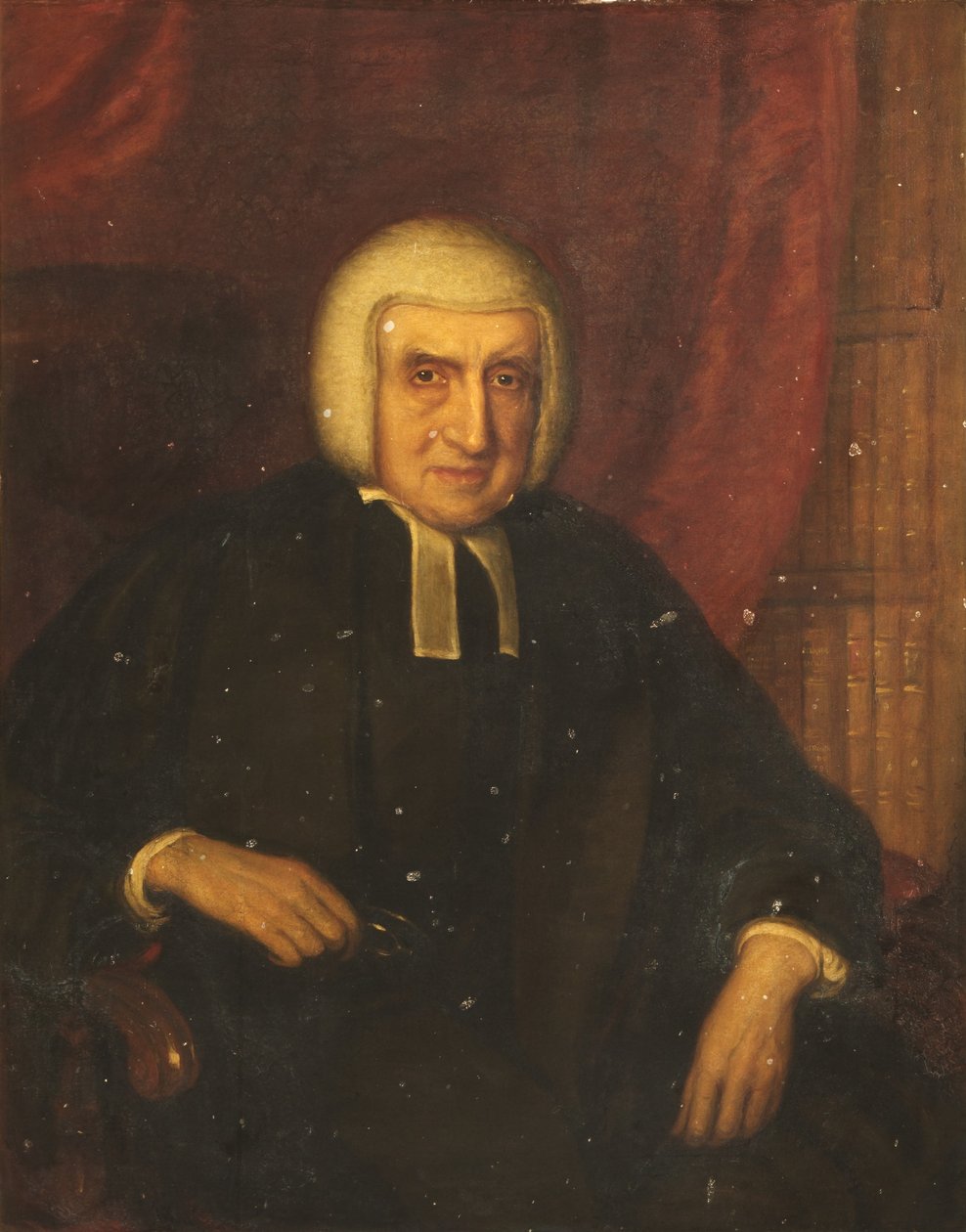 Martin Joseph Routh, prezes Magdalen College autorstwa Thomas Clement Thompson