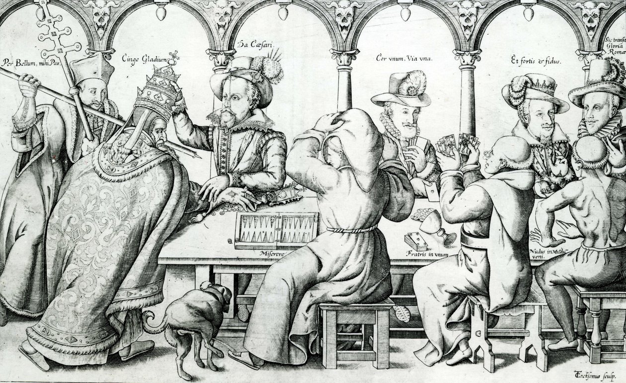 Rewelacje chrześcijaństwa, ok. 1609 autorstwa Thomas Cockson