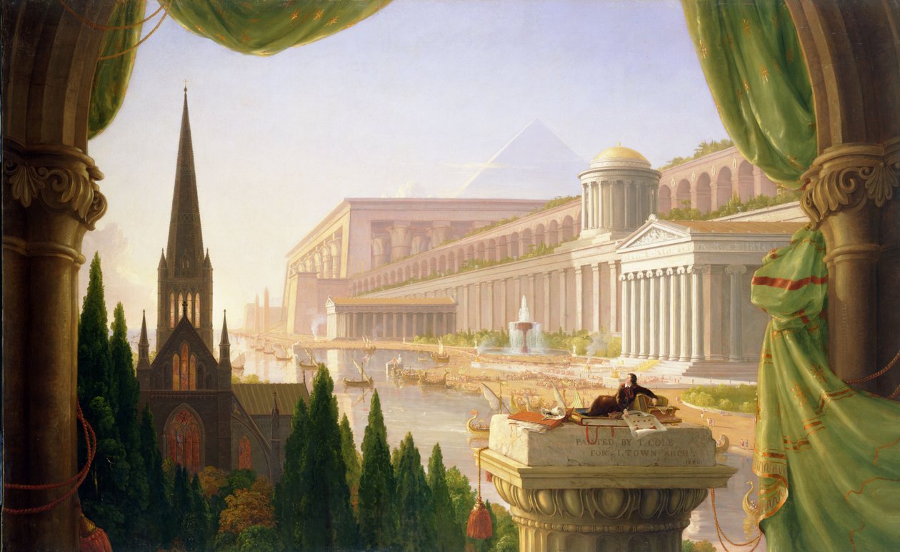 Marzenie architektów autorstwa Thomas Cole