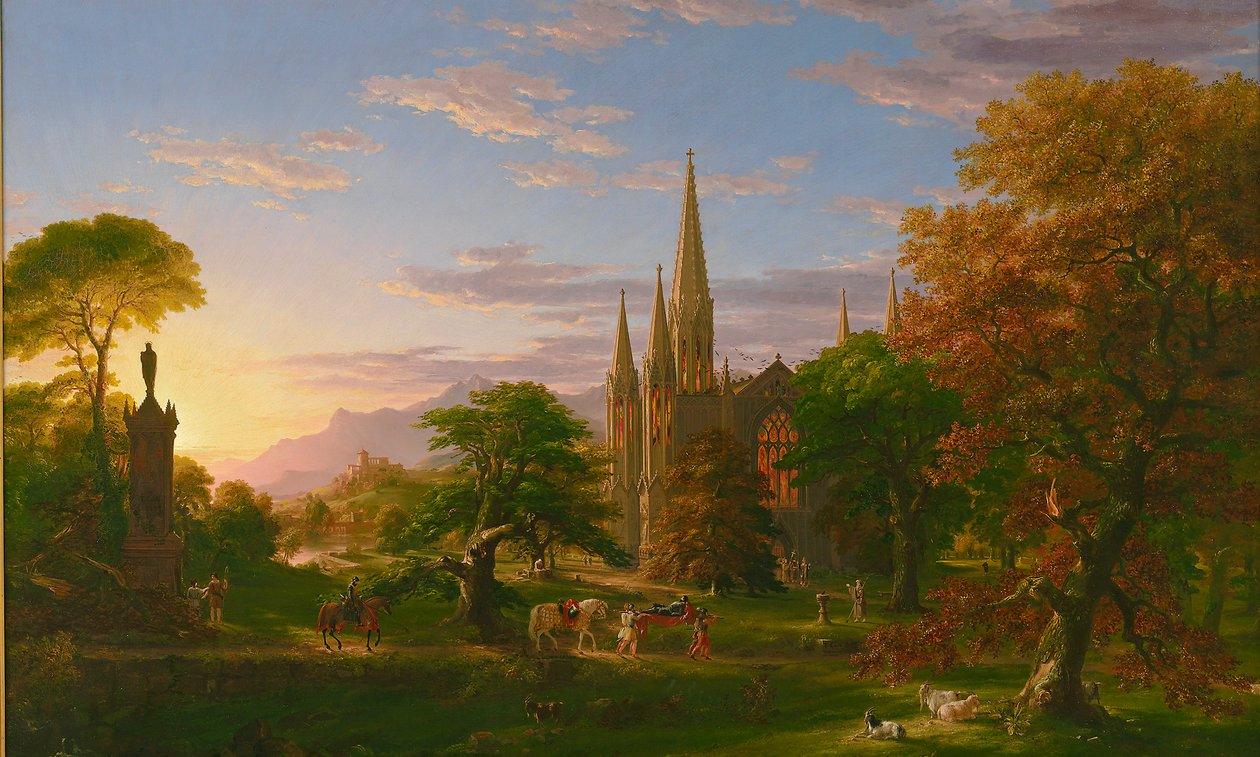 Powrót, 1837 autorstwa Thomas Cole