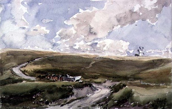 Sussex Downs autorstwa Thomas Collier