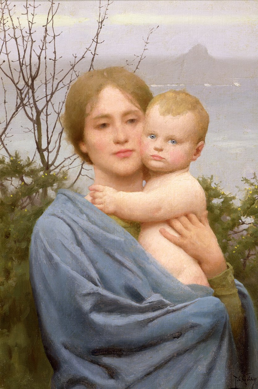 Madonna z Góry autorstwa Thomas Cooper Gotch